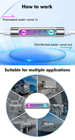 Stérilisateur d'eau par rayonnement ultraviolet UVC 8 GPM pour la purification de l'eau