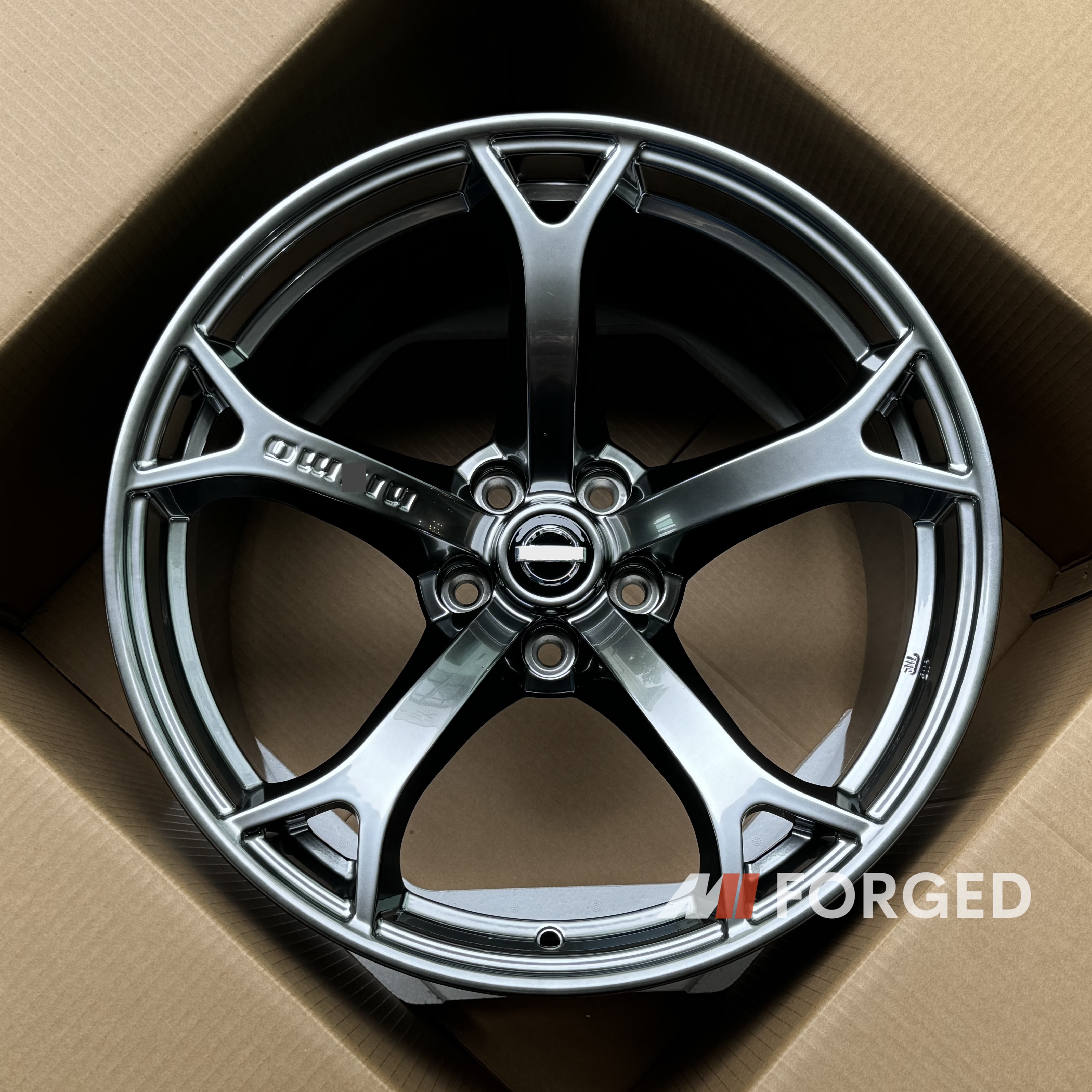 【在庫あり/即出荷可】 日産用のMN鍛造ニスモV1ホイール300z 350z 370zインフィニティ タイヤ・ホイール