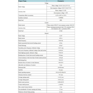 Capteur électronique à <span class=keywords><strong>pôle</strong></span> scellé intégré (acquisition unique) YTJL10-720JE-32G (transformateur courant/tension) - Product Image 4