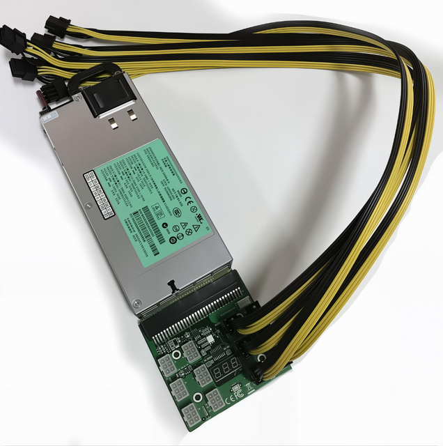 DPS-1200FB a 1200W PSU Power Supply + Server Power Breakout Board + 12pcs 6pin Cables DL580G5 PSU Set