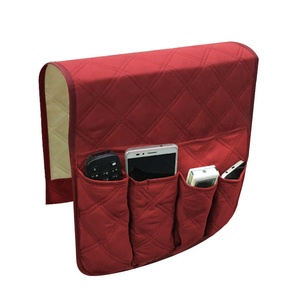 Organisateur de rangement pour accoudoir de canapé imperméable à 5 poches pour téléphone, livre, magazines, télécommande de télévision, housses d'accoudoir de chaise - Product Image 5