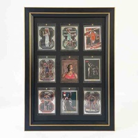 Cadre d'affichage de carte de collection vitrine de carte de sport horizontale et verticale avec vitrine de carte à collectionner en acrylique transparent