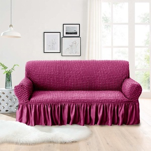 غطاء أريكة من المصنع لـ 5 مقاعد و7 مقاعد، أغطية أرائك مرنة قابلة للتمدد وقابلة للغسل - Product Image 2