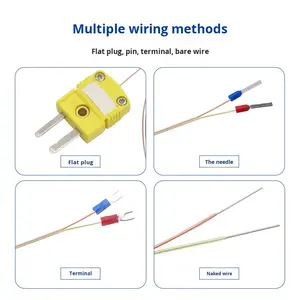مسبار حراري نحاسي من نوع K مع برغي M3/M4 للحام، فوهة طابعة ثلاثية الأبعاد، مستشعر حرارة مقاوم Pt100 بدقة 0.1 - Product Image 5