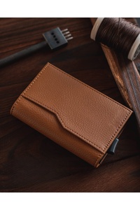 Wholesale Luxury Smart <b>Wallet</b> Slim <b>RFID</b> Front Pocket Leather Card Holder Mans <b>Wallet</b> Money Clip <b>for</b> <b>Men</b> - Product Image 2