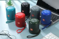 Speaker Nirkabel Portabel TG519 BT 5.3 Tahan Air Plastik ABS Bass Berat Stereo Luar Ruangan USB AUX Kontrol Sentuh Smartphone