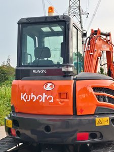 Pour Kubota Mini excavatrice KX057-4 utilisée haute Performance japon voie hydraulique capacité de 5 tonnes noyau d'excavatrice sur chenilles d'occasion - Product Image 3