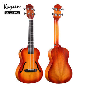 สายเครื่องดนตรี Kaysen คอนเสิร์ต23นิ้วอูคูเลเล่,พร้อมดีไซน์เสียงรู <span class=keywords><strong>F</strong></span> - Product Image 2