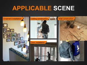 เลเซอร์วัดระดับแสงสีเขียว2เส้นระดับเลเซอร์ดิจิตอลแบบ DIY สำหรับการก่อสร้าง - Product Image 6