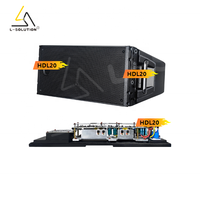 Module d'amplification audio haute résolution 4 canaux L-solution HDL20-A en néodyme, amplificateur actif préréglé, sortie 700W/1400W, 55Hz-20KHz