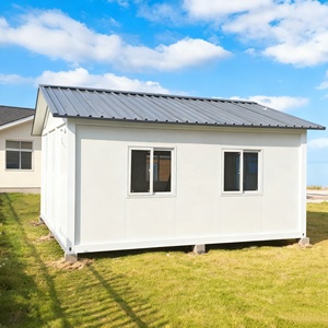 <span class=keywords><strong>Casa</strong></span> Contenedor de Acero Desmontable de 40 pies, Estilo Granja, para Uso de Oficina, 6m X 6m, Marca Anshiju - Product Image 4