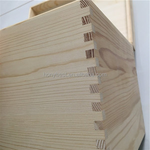 Natural Pine Wood Gift <strong>Box</strong> Container <strong>Toy</strong> Chest Large Unfinished Wooden Storage <strong>Box</strong> <strong>with</strong> Hinged <strong>Lid</strong> for DIY Crafts Home Storage - Product Image 2