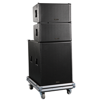 Combinaison de systèmes Line Array mobiles LAM1432 et LAM1432SA