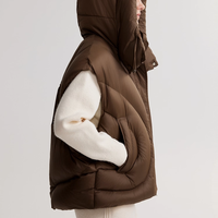 Veste d'hiver matelassée surdimensionnée pour homme, design personnalisé OEM/ODM, logo, veste gonflée personnalisée, streetwear, 2025 à 2026