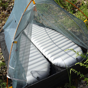 Almohadillas ultraligeras con logotipo personalizado de fábrica, alfombrillas autoinflables para acampar, colchón inflable para dormir con aire para cuna de Camping - Product Image 3