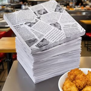 Papiers d'emballage alimentaire personnalisés avec logo, résistants à la graisse, cirés et sur mesure - Product Image 3