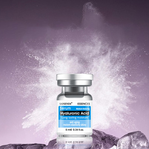 เซรั่มบำรุงผิวหน้า AQUA ไฮยาลูรอนิค แอซิด ลดสิว ด้วยกรีนเปปไทด์ ช่วยเติมความชุ่มชื้น ฟื้นฟูผิว ผลิตโดยโรงงานผลิตเครื่องสำอางแบบ OEM - Product Image 5