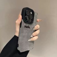 Étuis de protection antichoc en cuir artificiel pour hommes, compatibles avec les téléphones mobiles iPhone 17 Air, 16 Plus, Pro Max, 15, 14, 13, 12, 11, X