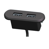 Chargeur de table double USB portable, 2022, pas cher, avec chargeur de haute qualité, installation au bureau, Top vente en gros