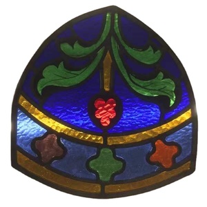 Panneaux de vitraux creux personnalisés pour mur-rideau extérieur avec motifs cathédrales - Product Image 4