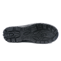 Chaussures de travail industrielles pour hommes MAXITOUGH, robustes, pour l'exploitation minière, la construction, en cuir nubuck noir, avec embout en acier S3, bottes tactiques de sécurité