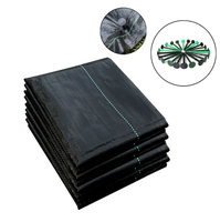 Couverture de sol tissée imperméable pour jardin et aménagement paysager, 3,2 OZ, traitée anti-UV, barrière anti-mauvaises herbes