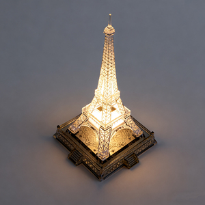 Hiện đại Paris Phong Cách mốc <span class=keywords><strong>Eiffel</strong></span> tháp dọc Acrylic trang trí nội thất phong cách Bắc Âu bàn Ambiance Creative Craft ORNAMENT - Product Image 3