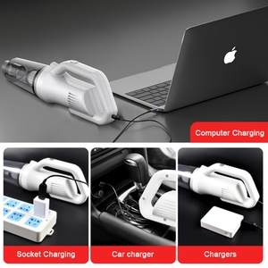 Aspirateur à main sans fil alimenté par batterie avec chargeur USB, portable pour la maison, pour sols, tapis, aspirateur sans fil pour voiture - Product Image 5