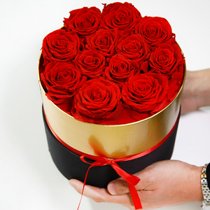 UKIQUEEN fabbrica direttamente fornitura di san valentino regalo eterna rosa conservato fiore per sempre Rose in scatola - Product Image 4
