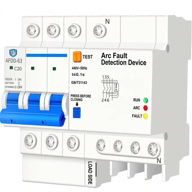 Main Switch Residual Current Circuit Breaker with Surge Protector RCBO MCB Arc Fault Detector