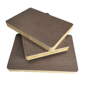 Moderno 4x8 18mm laminado Blockboard y hojas de <span class=keywords><strong>melamina</strong></span> gabinete bloque tablero Panel <span class=keywords><strong>para</strong></span> muebles de cocina edificios de apartamentos - Product Image 1