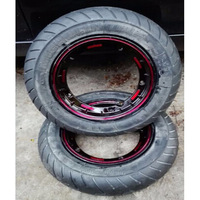Moyeu de roue en aluminium de moto pneu à vide accessoires en aluminium pour italie piaggio vespa