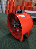 Ventilateur industriel mobile électrique CTF4-2 400mm 220V 380V 415V pour espaces confinés, ventilateur axial à poussée manuelle