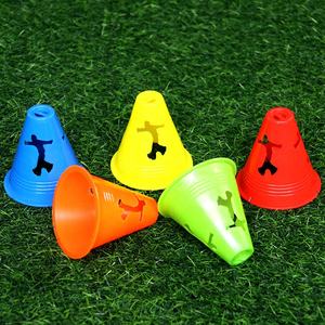 Futbol özel yenilik mavi yeşil futbol hız çeviklik eğitim güvenlik bariyerleri flaşör renkli <span class=keywords><strong>Mini</strong></span> disk trafik konisi pembe - Product Image 1