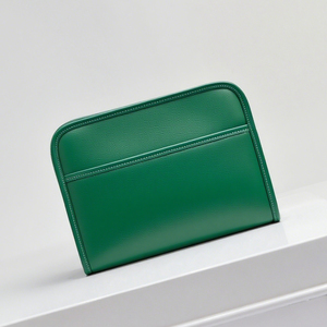 Borsa Cosmetica da Donna in Pelle di Design, Geometrica, Portatile, con Cerniera, Resistente, per Articoli da Toeletta, Pochette da Viaggio Riutilizzabile, Vendita all'Ingrosso - Product Image 2