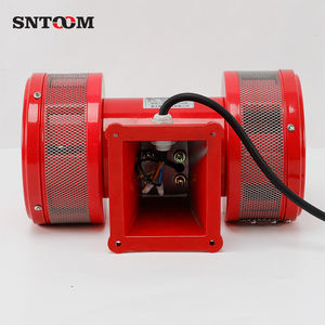 صفارة إنذار MS-590 بقوة 160 ديسيبل، تعمل بتيار متردد 110/220 فولت، هيكل من سبائك الألومنيوم، مقاومة للماء IP54، مناسبة للإنذارات الخارجية في حالات الطوارئ - Product Image 4