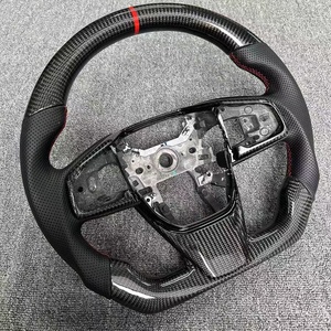 Volant de direction personnalisé en usine pour Honda Civic, pièces intérieures pour Honda Civic Gen10, volant en fibre de carbone - Product Image 5