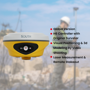 SOUTH ALPS2/S20 GPS RTK con 1698 Canales e IMU Láser+Cámara para Topografía GNSS - Product Image 4