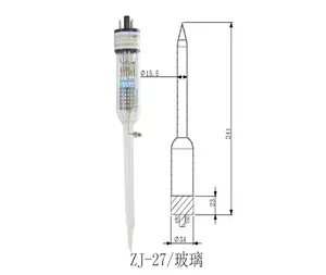 China Chengdu Reborn ZJ-27 Thermische Vacuüm Gauge Buis Voor Vacuüm Metalliseren Machine/ZJ-27 CF35 /KF40 Gauge Buis