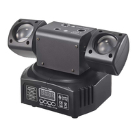 Luz LED giratoria de 36W con efecto láser y estroboscópico 3 en 1, control remoto DMX, para discoteca, bar, club, fiesta, boda, Navidad, efecto de iluminación para escenario