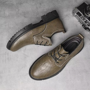 <span class=keywords><strong>Scarpe</strong></span> Oxford da Lavoro e Sicurezza da Uomo 2026, Basse, Stringate, in Pelle, Formali, Fatte a Mano, Traspiranti, Punta Tonda - Product Image 5