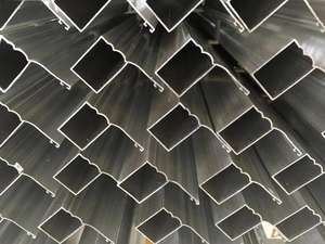 Commercio all'ingrosso serie 6000 alluminio estruso profilo con servizio di taglio per armadio porta scorrevole pista - Product Image 3