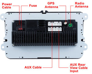 Autoradio Android 2 Din con GPS, Lettore MP5 per <span class=keywords><strong>Volkswagen</strong></span> <span class=keywords><strong>Golf</strong></span>/Polo/<span class=keywords><strong>Tiguan</strong></span>/Passat/b7/b6/SEAT/leon/Skoda/Octavia - Product Image 4