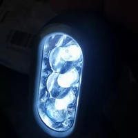 Lampe de poche à 3 LED à pression manuelle, manivelle Dynamo, lampe de Camping
