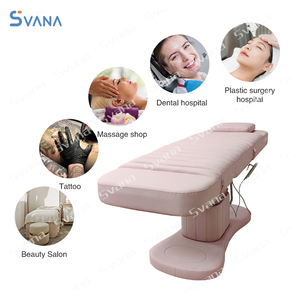 Beauty Salon Lash Extension Pink <b>Massage</b> Table Esthetician Chair <b>Electric</b> Facial Spa Bed - Product Image 2