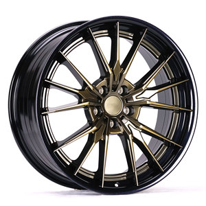 Jantes forgées YIMI durables en 2 pièces, 18 19 20 21 22 pouces, 5x114.3 PCD, gris <span class=keywords><strong>mat</strong></span> pour Volkswagen <span class=keywords><strong>Golf</strong></span> <span class=keywords><strong>R</strong></span> - Product Image 3