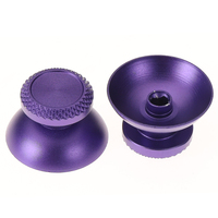 Joysticks analogiques en alliage d'aluminium pour manette PS5, capuchons de joysticks en métal, poignées champignon métalliques, pièces de rechange