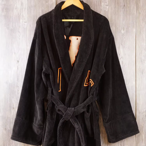 مصنع أرواب حمام مخصصة 100% قطن، أرواب حمام مزينة بحواف، طقم هدايا سبا لـ وولمارت - Product Image 3