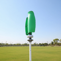 Générateur d'éoliennes à axe vertical en forme de fleur de 2 kW, 24 V 48 V, faible bruit pour les systèmes hors réseau domestiques et commerciaux, CE ISO