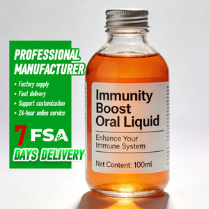 Liquide oral immunitaire à l'essence d'herbes traditionnelles pour soutenir <span class=keywords><strong>la</strong></span> résistance du corps et <span class=keywords><strong>la</strong></span> <span class=keywords><strong>défense</strong></span> immunitaire quotidienne - Product Image 1